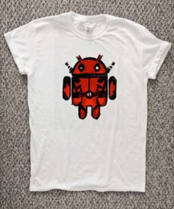 Android Pool Deadpool Unisex Tshirt