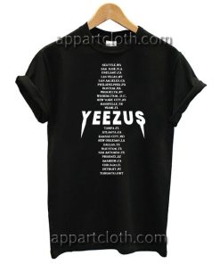 Yeezus Tour Kanye West Unisex Tshirt