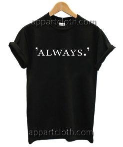 Always Harry Potter Logo 02 Unisex Tshirt