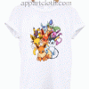 Pokemon eevee evolution Unisex Tshirt
