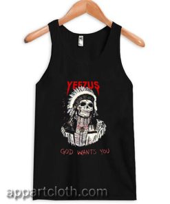 Yeezus god wants you Tank Top