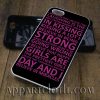 audrey hepburn quote purple phone case