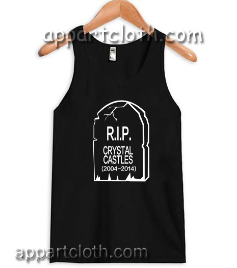 RIP Crystal Castles Adult tank top men and women