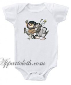 Where The Wild Things Are Funny Baby Onesie