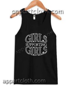 Girls Supporting Girls Adult tank top men and women