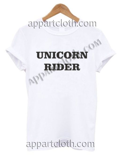 UNICORN RIDER T Shirt – Adult Unisex Size S-2XL