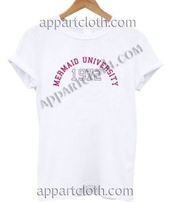 Mermaid University Funny Shirts