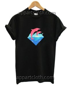 Pink Dolphin Funny Shirts