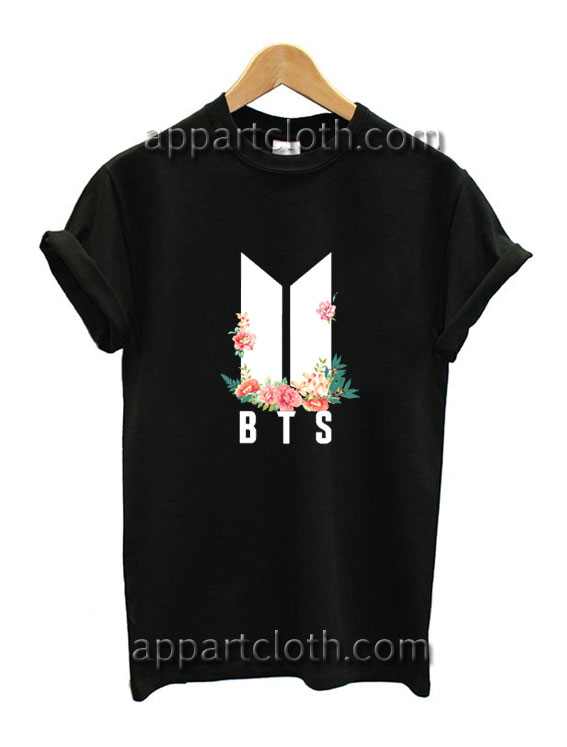 BTS floral logo Funny Shirts