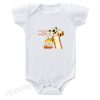 Calvin and Hobbes Smile Funny Baby Onesie