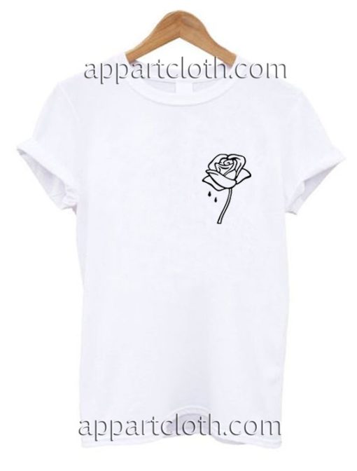 Rose And Tears Funny Shirts