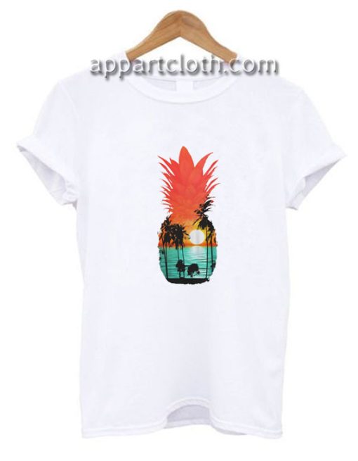 An island vibe punctuates the pineapple shaped Funny Shirts