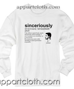 Stephen Amell Sinceriously Unisex Sweatshirt
