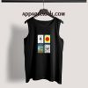 Loteria Cards Adult tank top