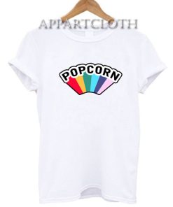Popcorn Rainbow Funny Shirts