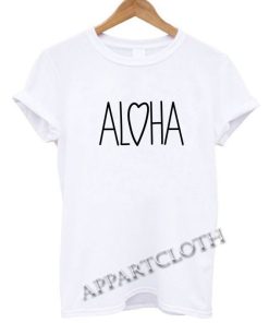 ALOHA heart Funny Shirts
