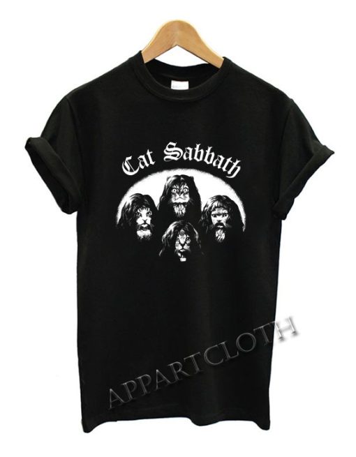Cat Sabbath Funny Shirts