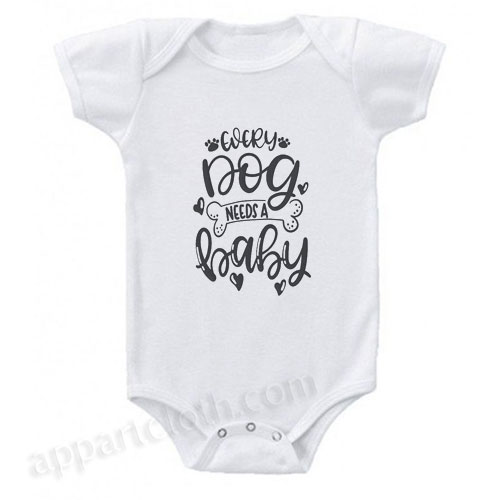 Every Dog Needs A Funny Baby Onesie
