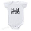 Hello World Funny Baby Onesie