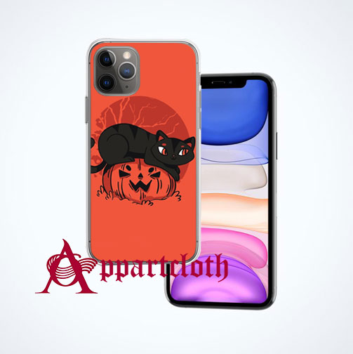 Black Cat Halloween iPhone Case and Cover