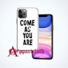 Come As You Are iPhone Case Cover
