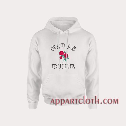 Girls Rule Roses Hoodies