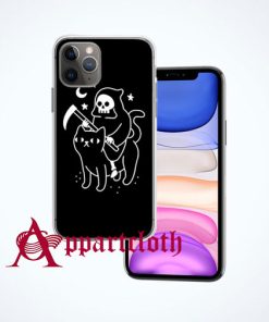 Death Rides A Black Cat iPhone Case Cover