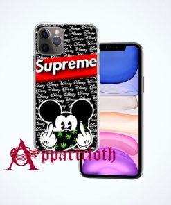 Disney Mickey Supreme iPhone Case Cover