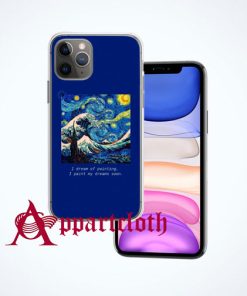 Starry Night Van Gogh Aesthetic iPhone Case Cover