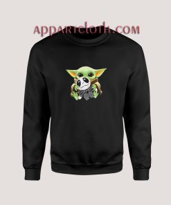 Yoda Hug Jack Skellington Sweatshirts