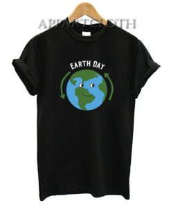 Earth Day Smiling Face T-Shirt