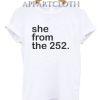 She from the 252 Shirts