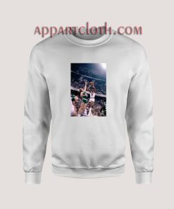 Julius Erving Jump Shot Against Rival Larry Bird Sweatshirt