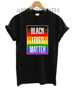 BLM POC Rainbow T-Shirt for Unisex