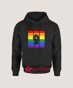 BLM Pride Rainbow Black Lives Matter Hoodie For Unisex