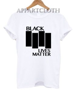 Black Lives Matter Black Flag Parody T-Shirt for Unisex