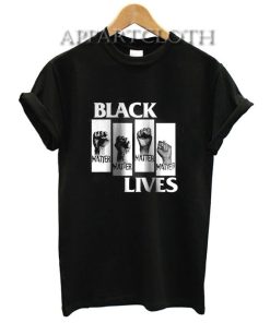 Black Lives Movement BLM George Floyd Protests T-Shirt for Unisex
