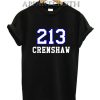 213 Crenshaw Los Angeles T-Shirt for Unisex