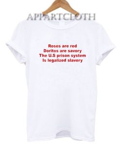 Roses Are Red Doritos Are Savory T-Shirt for Unisex