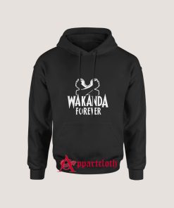 Wakanda Forever Black Panther Hoodie