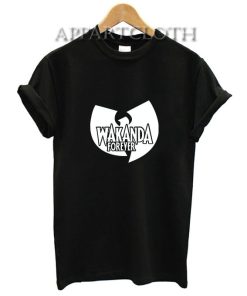 Wakanda Forever Wu Tang Clan T-Shirt