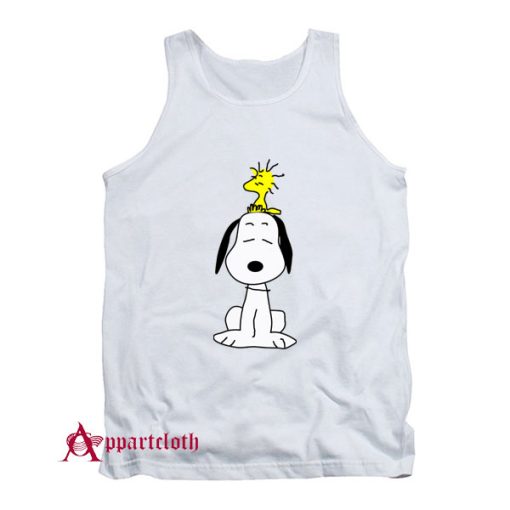 Snoopy and woodstock Tank Top