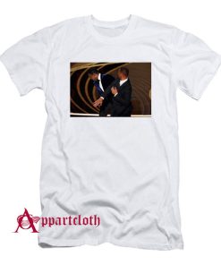 Smith Hits Chris Rock T-Shirt