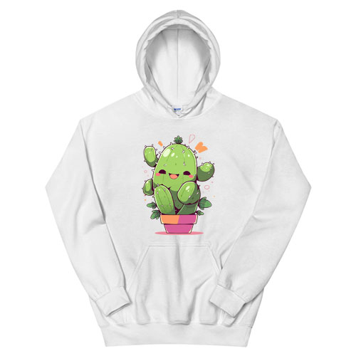 Cute Cactus Buddy Hoodie