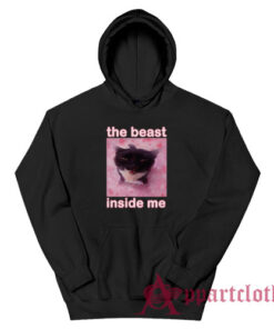 The Beast Inside Me Funny Cat Meme Hoodie