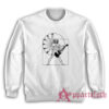 Vitruvian Man Playing The Guitar Sweatshirt