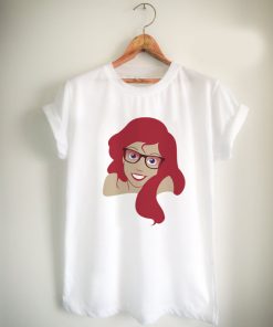 Ariel Hipster (wearing glasses) Unisex Tshirt