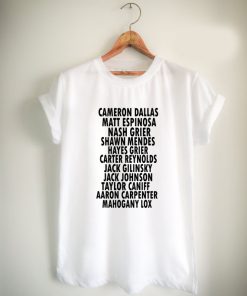 Magcon Player Name Unisex Tshirt