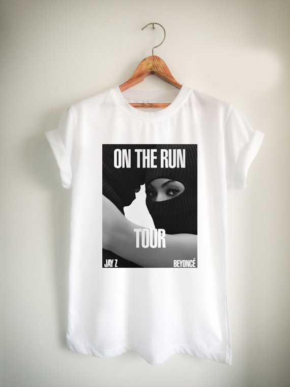 beyonce and jay Z on the run Unisex Tshirt