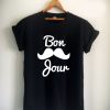 born mustache Unisex Tshirt